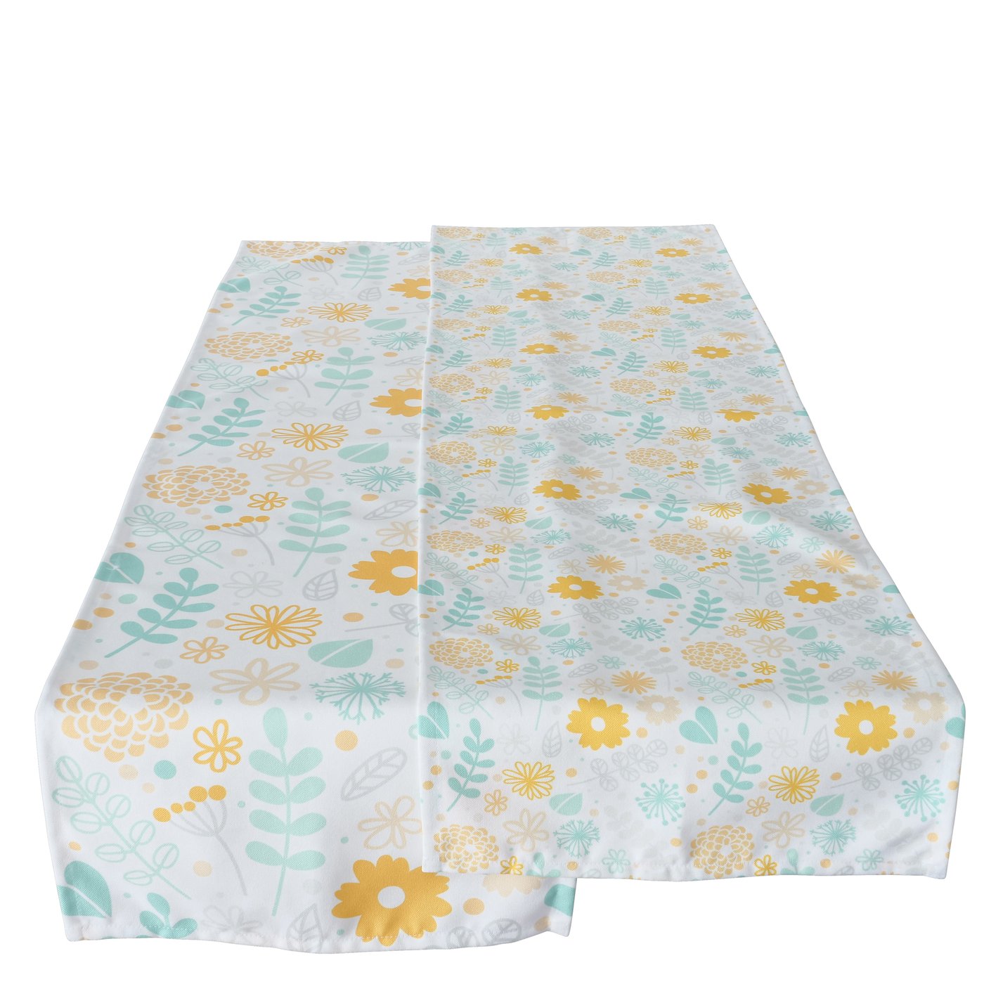 &Quirky Floral Spring Table Runner : Large Print or Small Print
