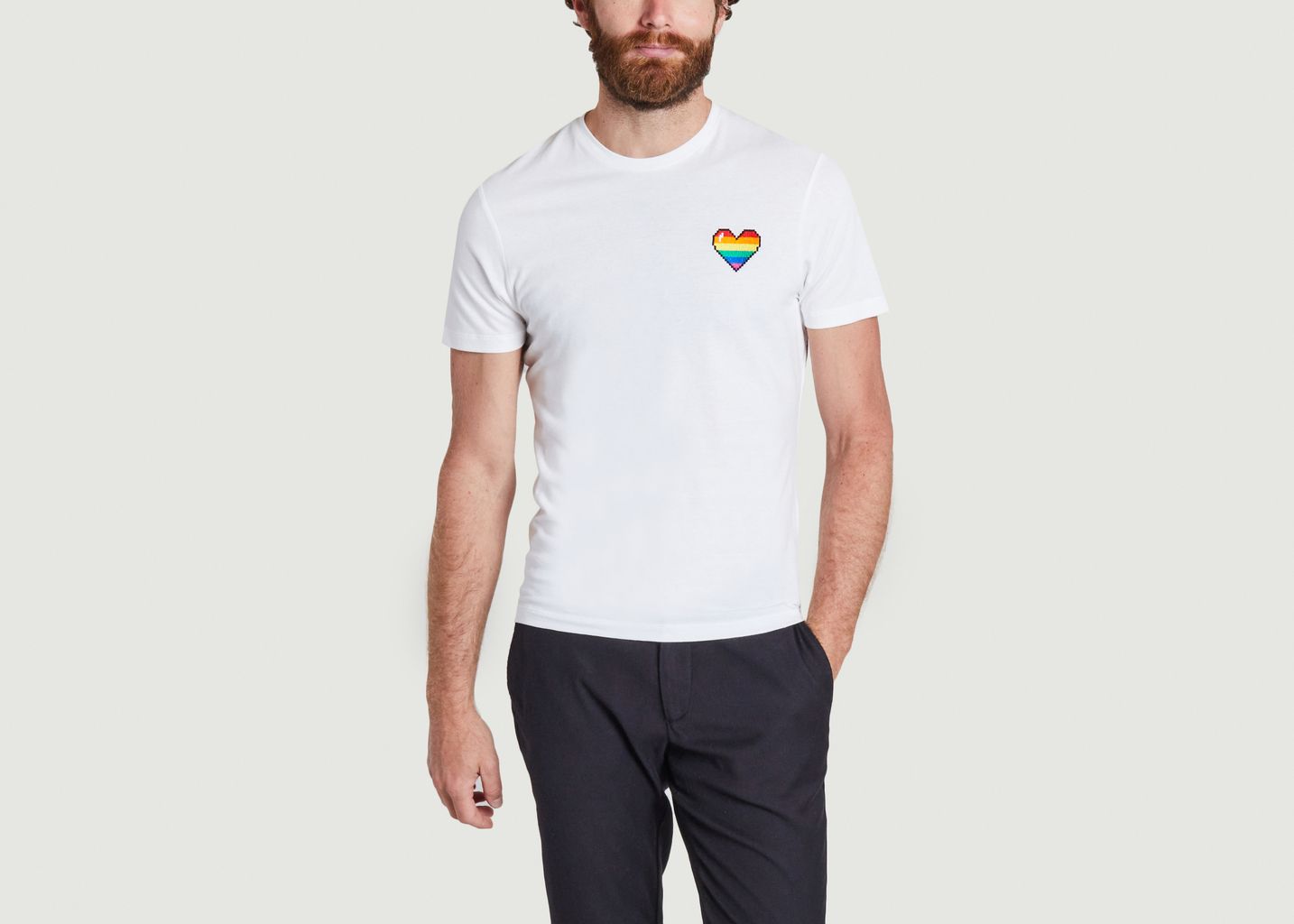 JagVi Rive Gauche Short-sleeved Round-neck T-shirt