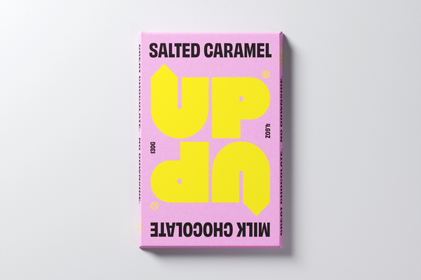 Happydashery Up-up Chocolate - Salted Caramel Bar