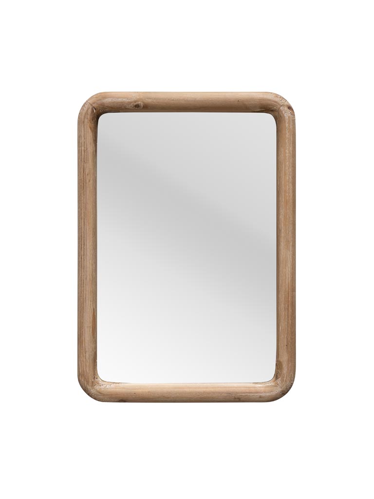 Chehoma Wooden Mirror w/Rounded Corners