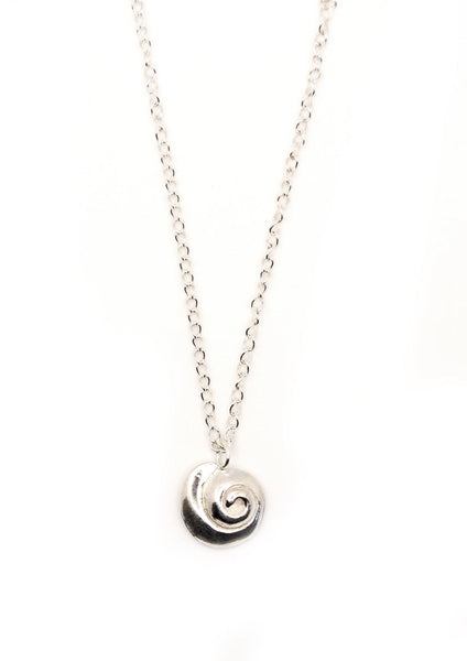 Hannah Bourn Silver  Periwinkle Necklace