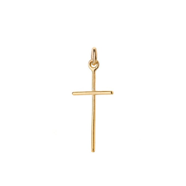 Renné Jewellery 18 Carat Gold Plated Cross Charm