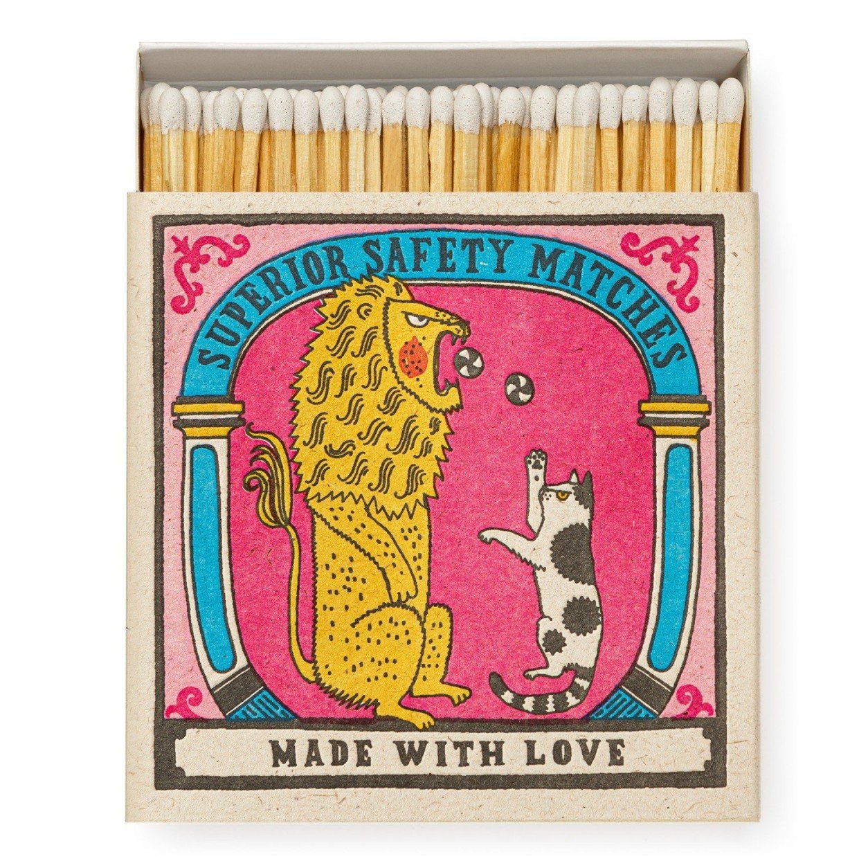 Archivist Luxury Matches - Big Cat Little Cat