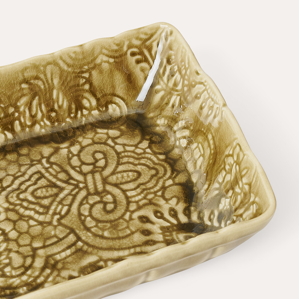 Stahl Ceramics Gratin Dish in Sand