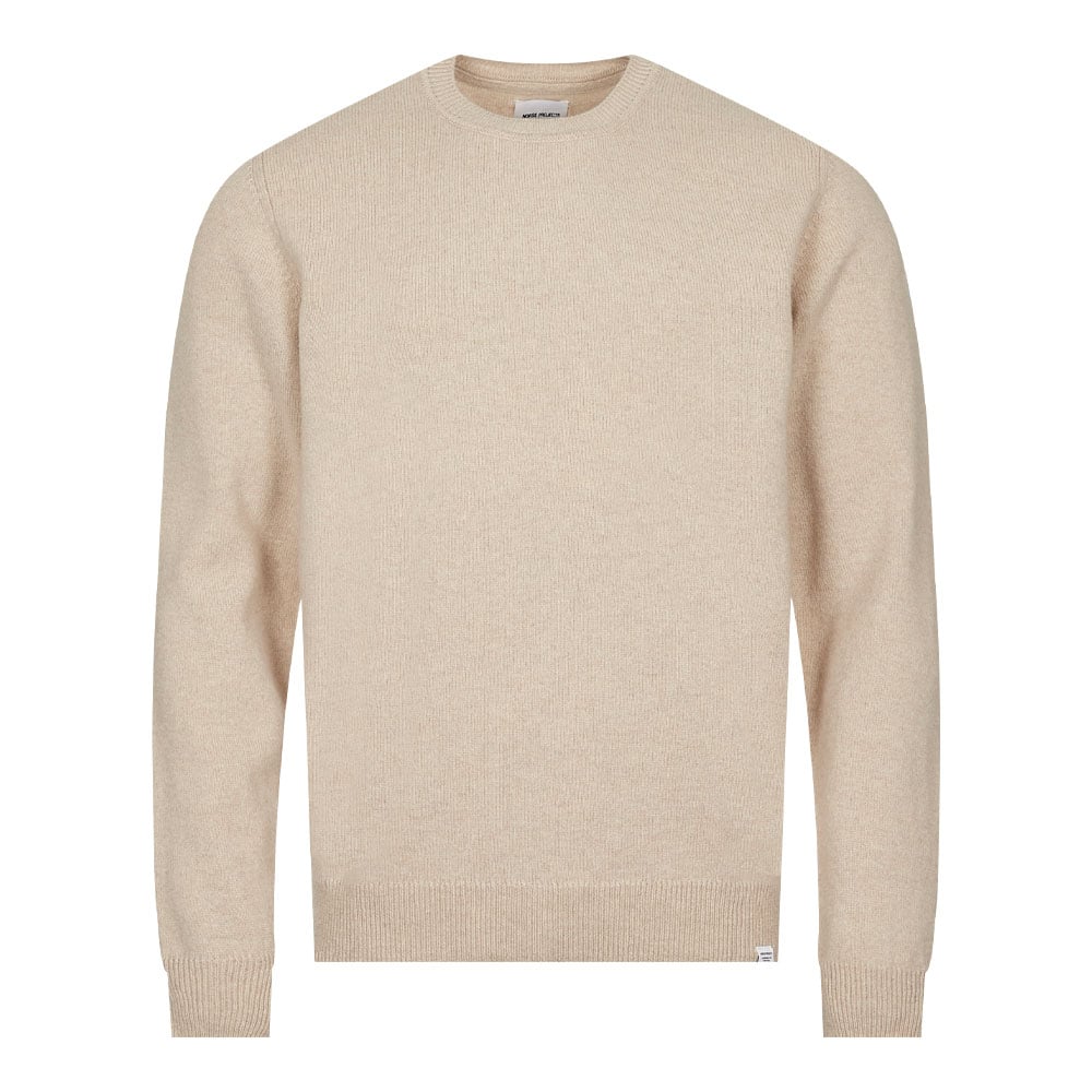 Norse Projects Sigfred Crew Neck Knit Jumper - Oatmeal