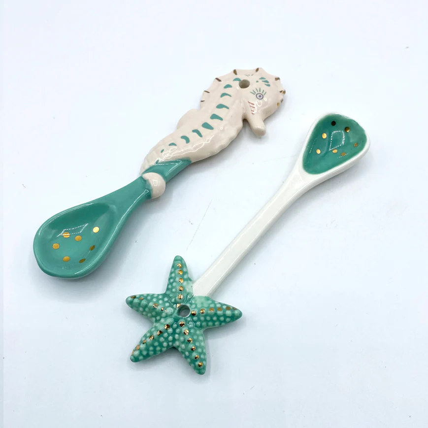 House of disaster Coral Seahorse and Starfish Spoon Set