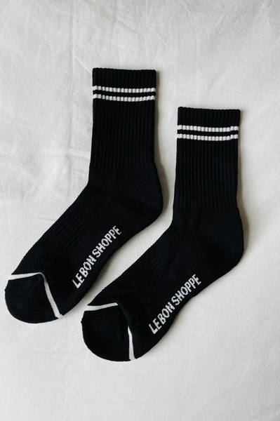 Le Bon Shoppe Boyfriend Noir Socks