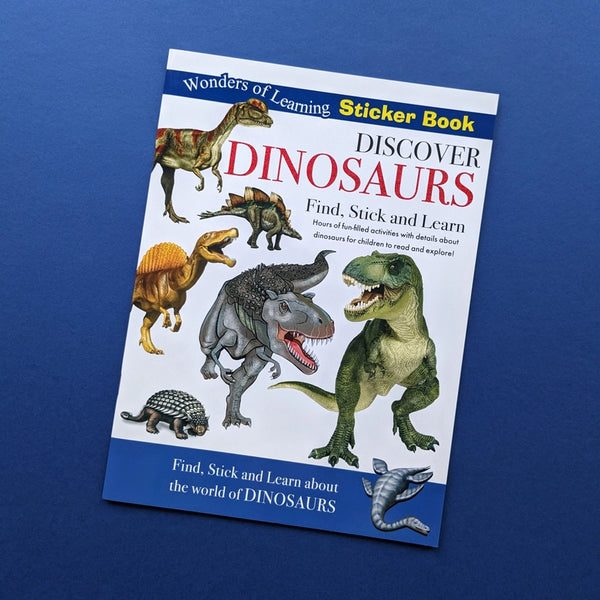 Robert Frederick Ltd Sticker Book - Discover Dinosaurs