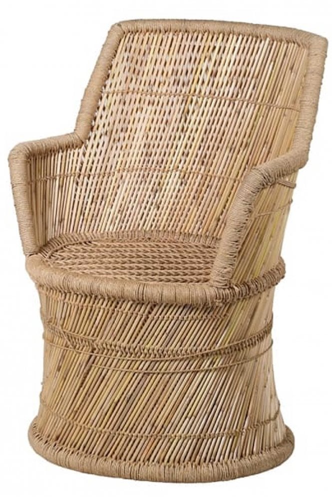 The Home Collection Mudda Woven Bamboo Chair