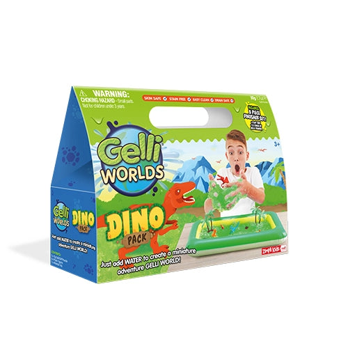 Zimpli Kids Gelli Worlds Dino World Imaginative Adventure Sensory Toy