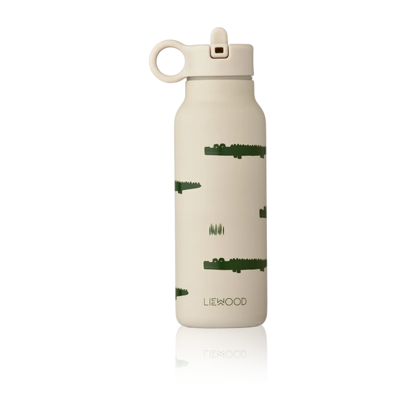 Beldi Maison Liewood Falk Carlos Crocodile 350ml Water Bottle - Sandy