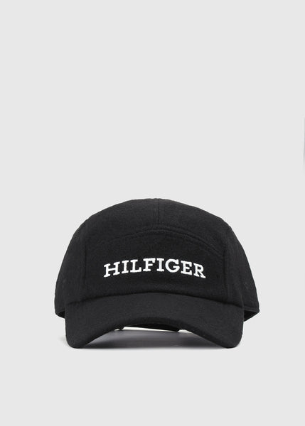 tommy-hilfiger-tommy-hilfiger-mens-monotype-melton-cap-in-black