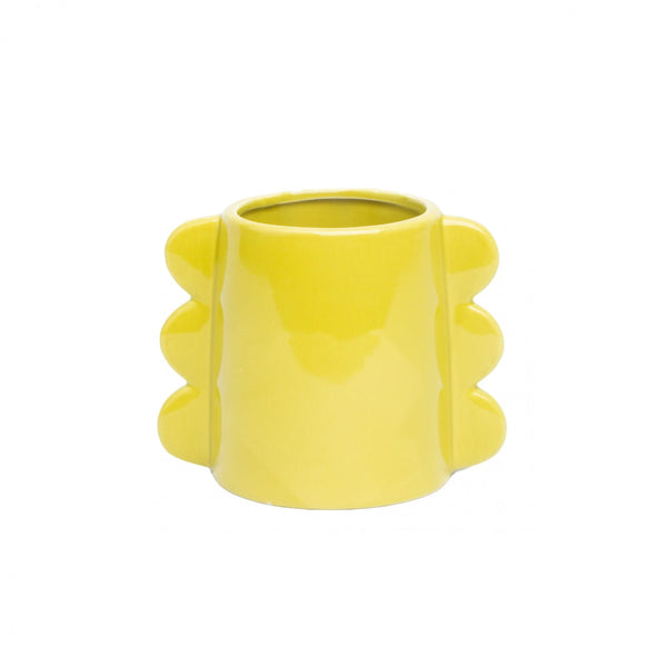 Helio Ferretti Waves Vase - Medium - Yellow