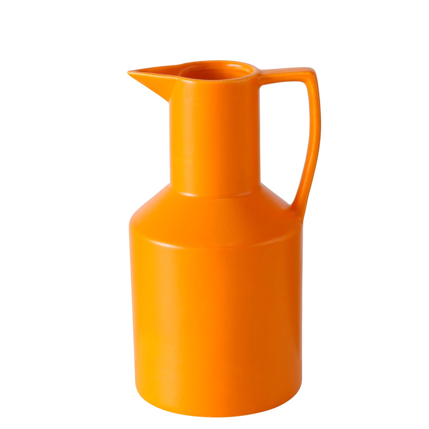 &Quirky Colour Pop Orange Jug Vase