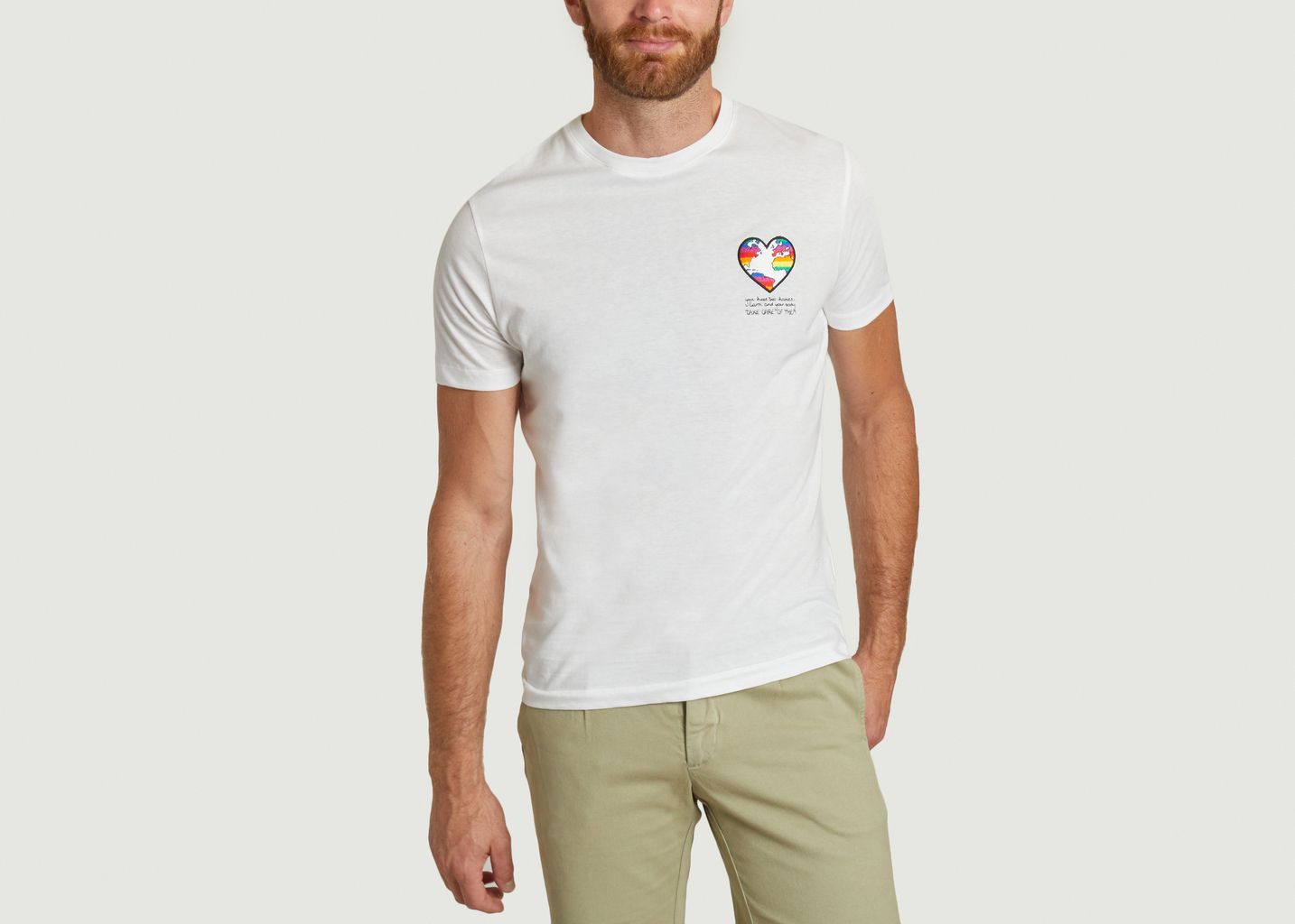 JagVi Rive Gauche Rainbow Earth T-shirt