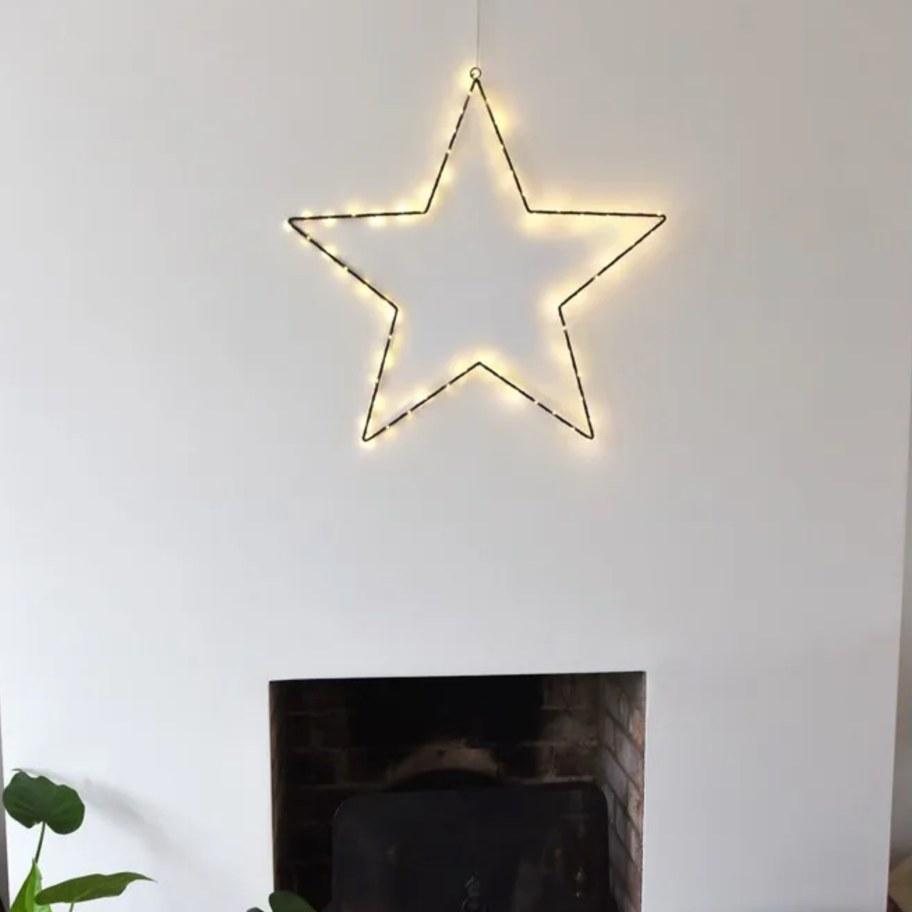 Lightstyle London METAL STAR WITH FAIRY LIGHTS | BATTERY 45cm
