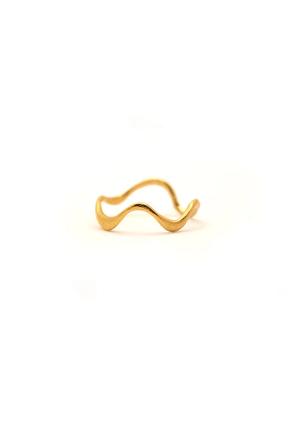 Hannah Bourn Gold Vermeil Size Q Saccostrea Ring