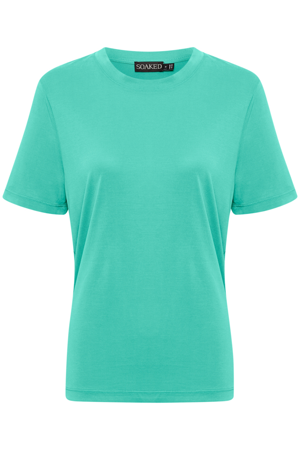 Soaked in Luxury  Sea Green Columbine Loose Fit T Shirt