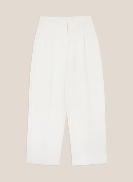 YMC Ecru Market Organic Cotton Trouser