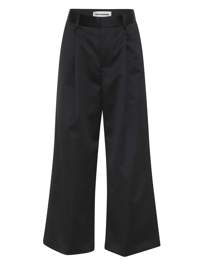 Custommade Black Anthracite Anelle Trousers 
