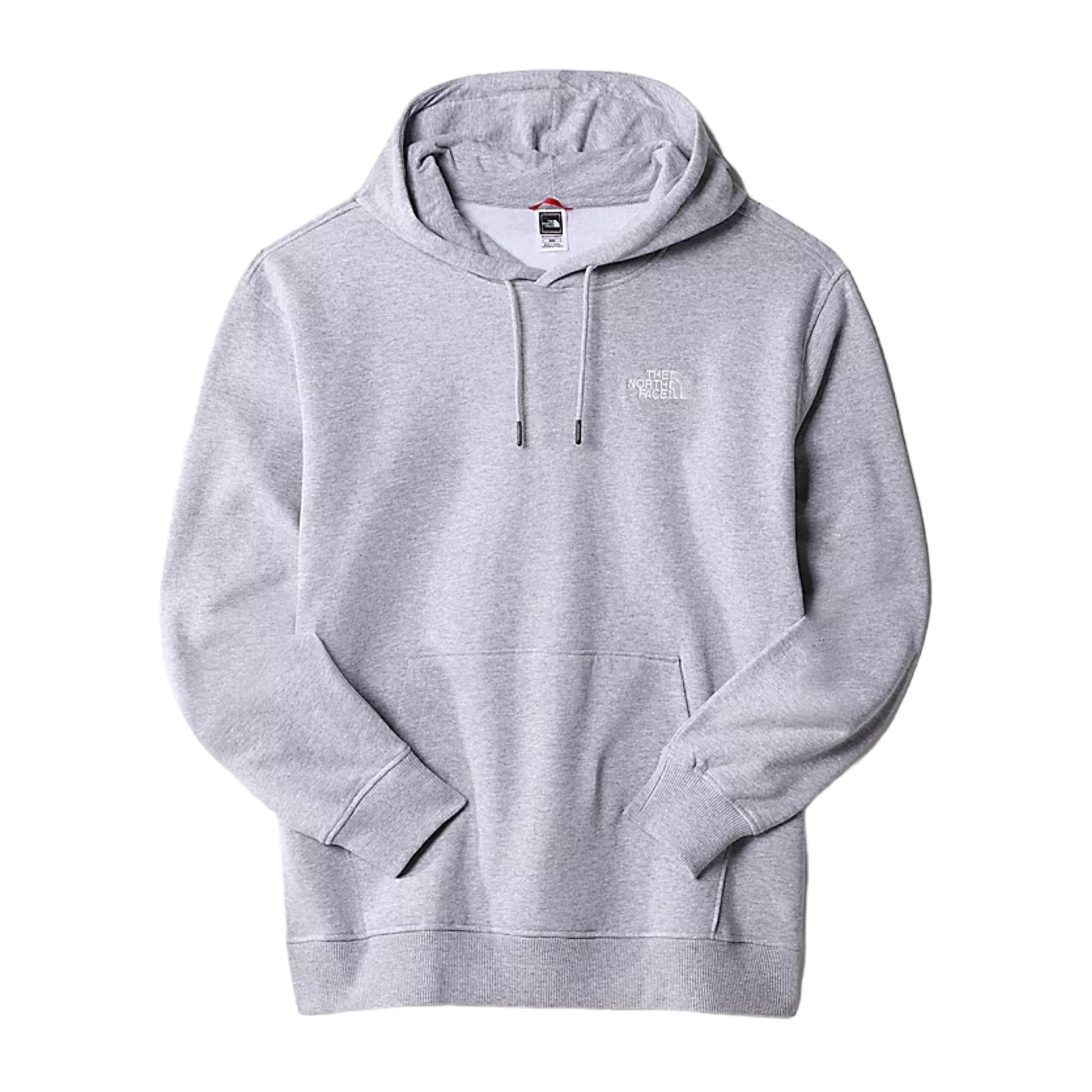 The North Face  Light Grey Heather Uomo Maglia Essential Hoody 