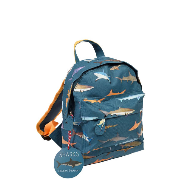 Rex London Mini Childs Backpack Bag Shark