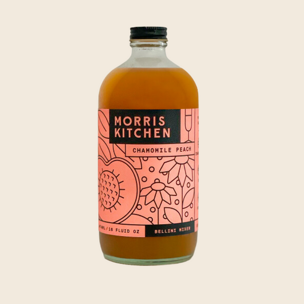Morris Kitchen Chamomile Peach Cocktail Mixer