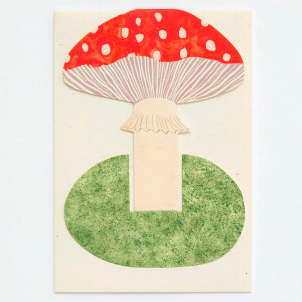 Hadley Cards Toadstool Stand-up Card