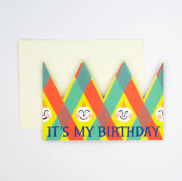 Hadley Cards It's My Birthday Party Hat Card