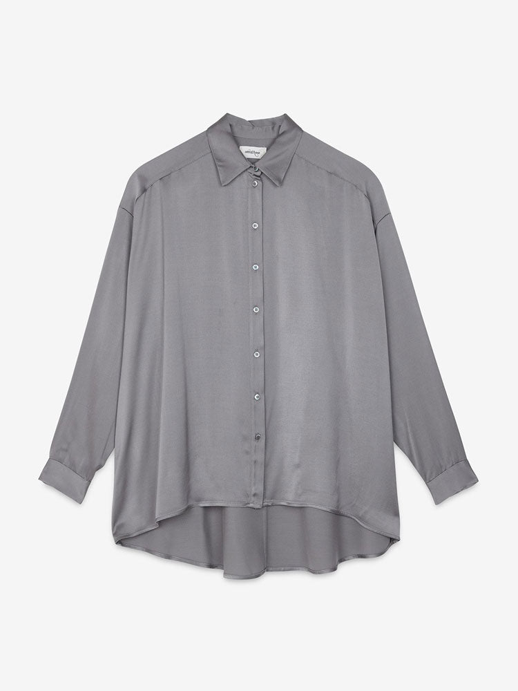 Ottod'Ame  Viscose Shirt Grey
