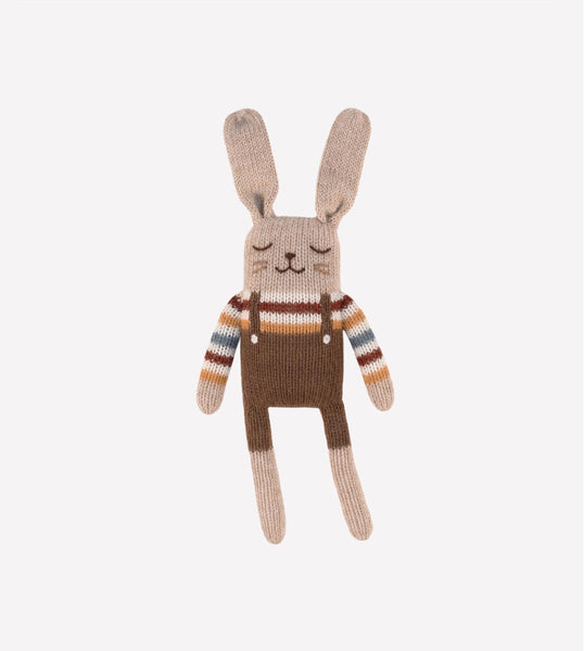 Main Sauvage Rainbow Sweater Bunny Soft Toy