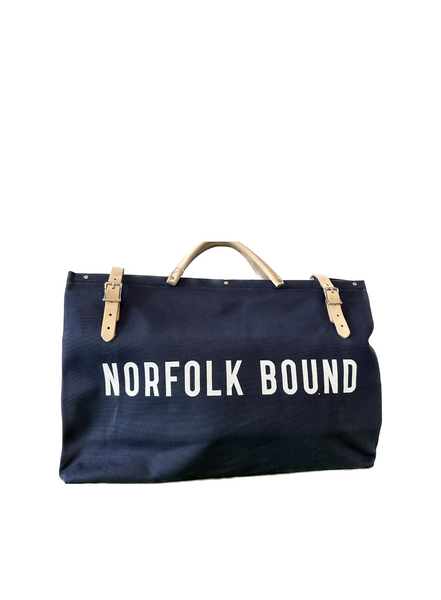 forestbound Norfolk Bound Navy Blue Canvas Utility Bag From
