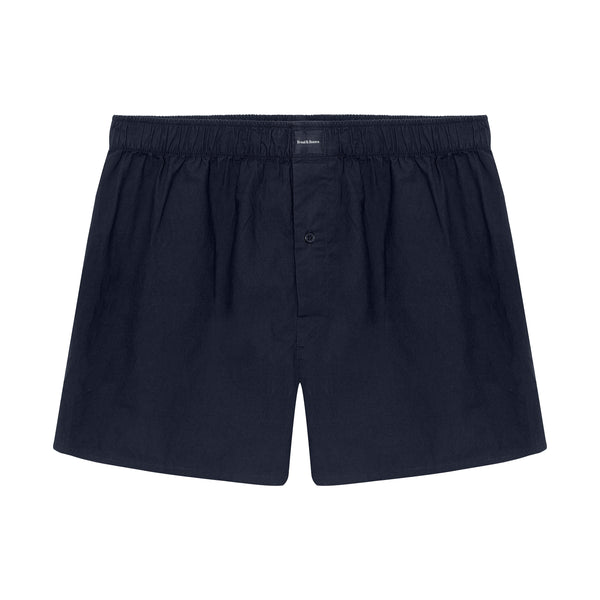 Bread and Boxers Pack of 2 Dark Navy Boxer Shorts