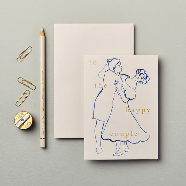 Wanderlust Paper "To The Happy Couple" Wedding Card