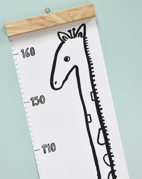 Karin Akesson Giraffe Wall Height Chart