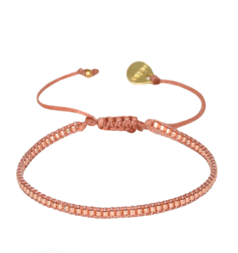 Mishky Pink Row Bracelet