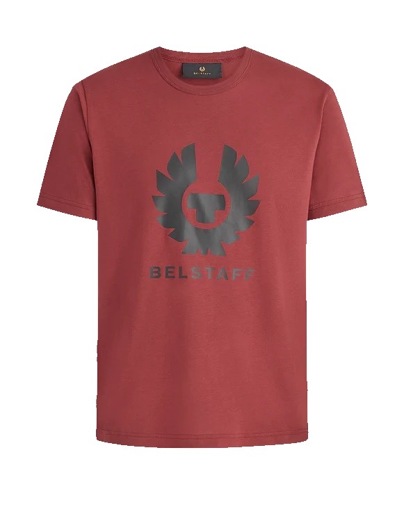 Belstaff Lava Red Belstaff Phoenix T Shirt