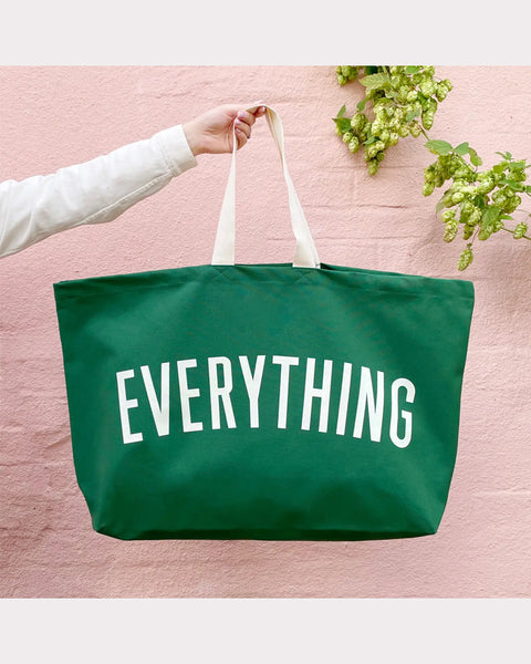 Alphabet Bags Everything - Forest Green Really Big Bag