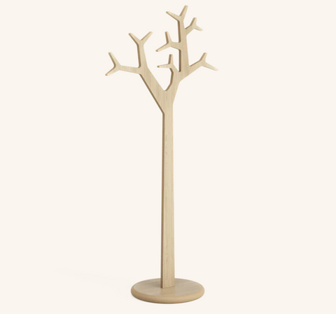 Swedese Tree Coat Stand - Oak natural lacquer- 194cm