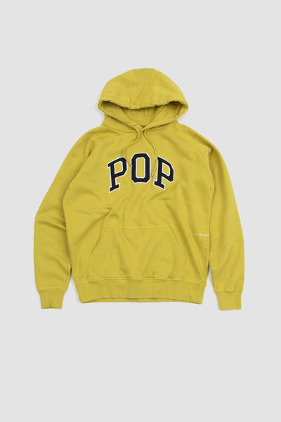 Pop Trading Company Arch Hooded Sweat Cress Green