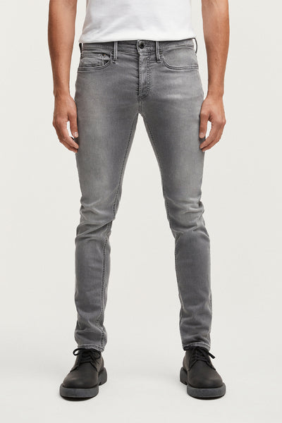 Denham The Jeanmaker Bolt Subtle Fade Denim Jeans Grey