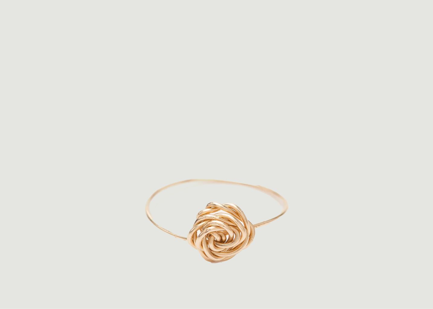 YAY Twisted Flower Ring