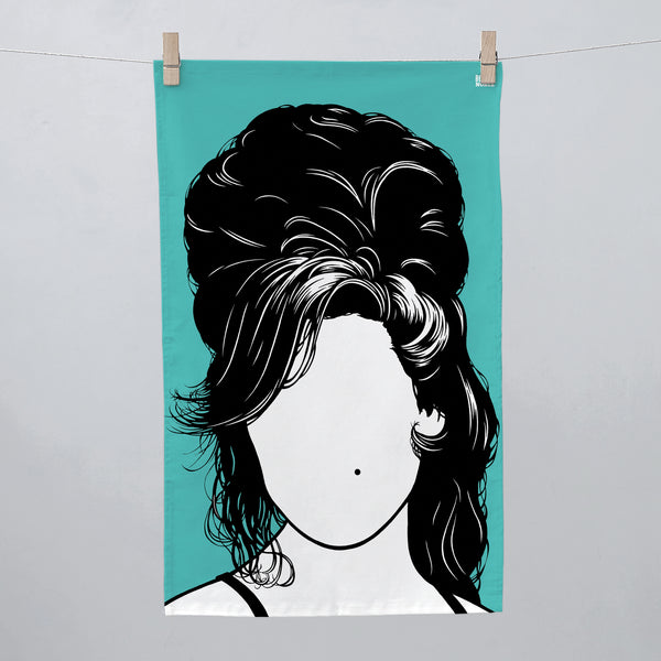 Bold & Noble  Amy Winehouse Tea Towel