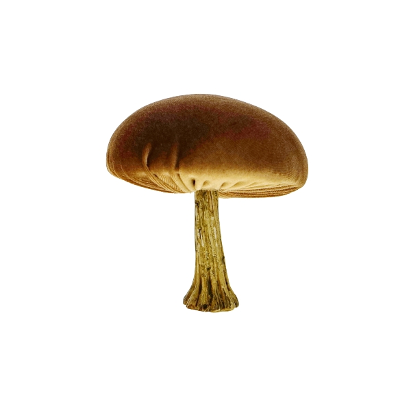 Werner Voss Light Brown Velvet Mushroom : Medium