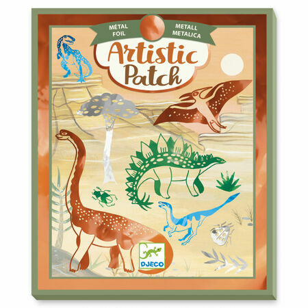 Djeco  - Artistic Patch - Dinosaurs