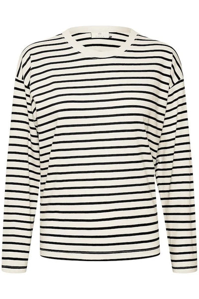KAFFE Kawinny T-shirt - Black Stripe
