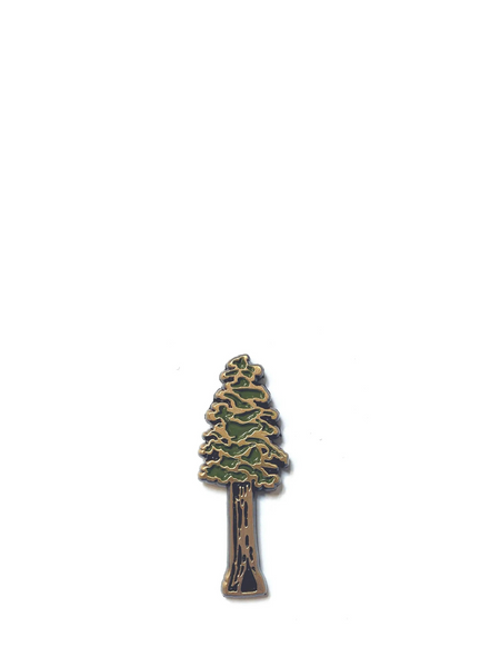 The Wild Wander Redwood Enamel Pin From