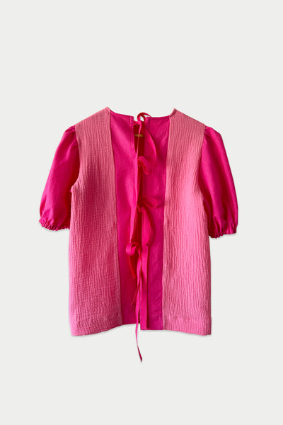 Percy Langley Posey Top In Watermelon Pink By Katrina & Re