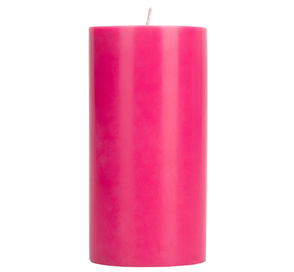 British Colour Standard Neyron Rose Eco Wax Pillar Candle