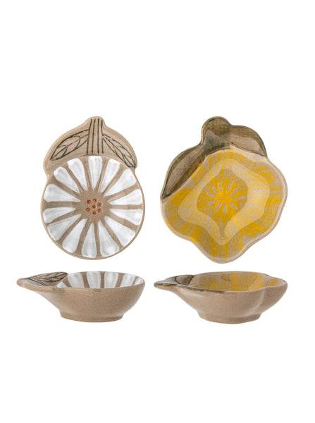 Bloomingville Set of 2 Souline Small Decorative Stoneware Bowls